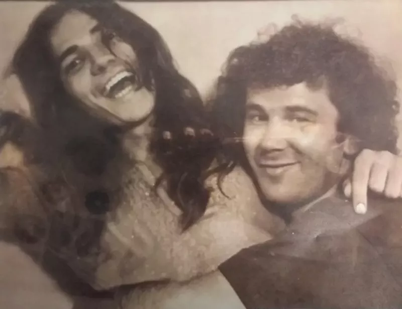 Image: Guitarist Tommy Bolin (left) and promoter Chuck Morris both came of age in the ’70s.