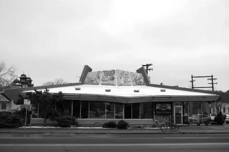 Image: Tom's Diner started life as a White Spot.