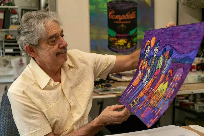 Image: Denver artist Tony Ortega's Día de los Muertos is about to gain a lot more eyes.