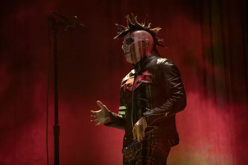 Image: Maynard James Keenan of Tool at the Pepsi Center.