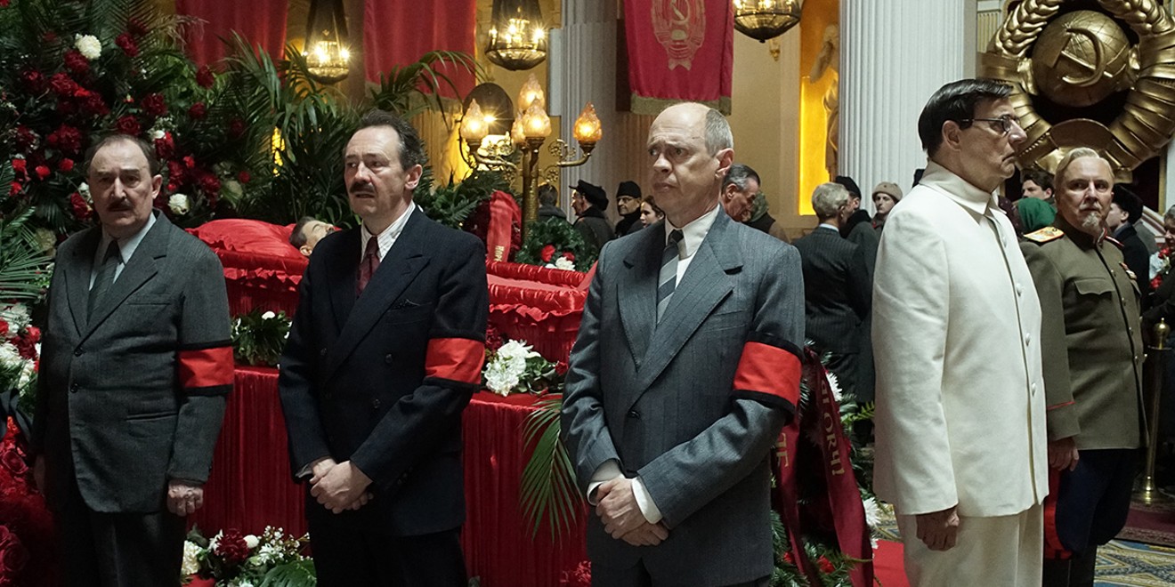 In many ways, The Death of Stalin is reminiscent of the old Monty Python show sketches skewering politicians.