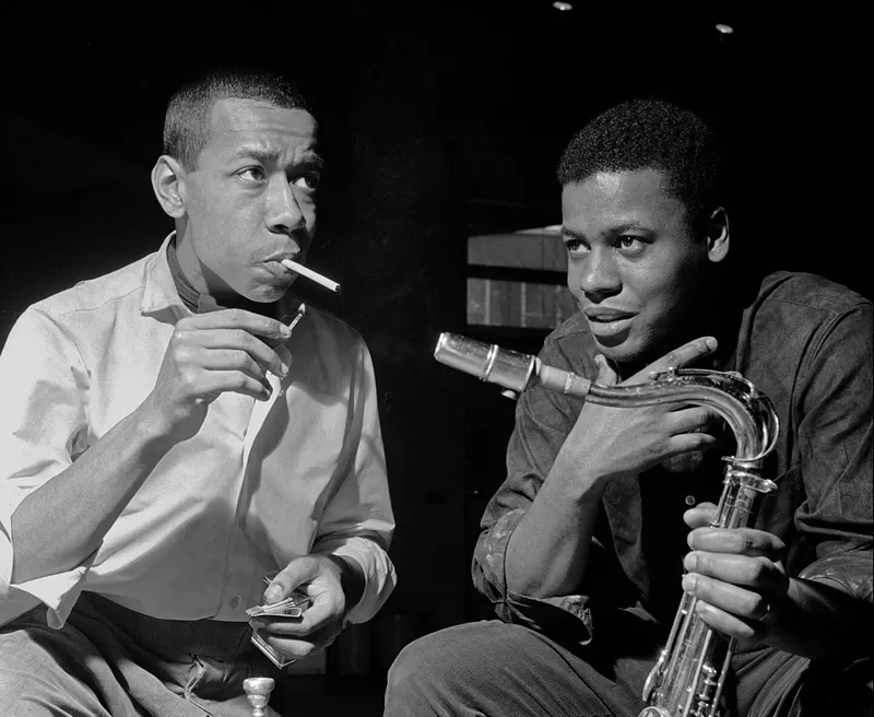 Image: Lee Morgan and Wayne Shorter