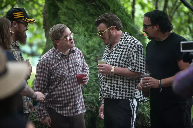 Image: trailer park boys drink at music festival