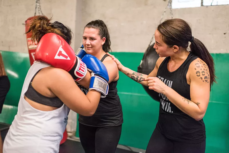 Image: Train. Fight. Win. has launched a gender-inclusive mixed-martial-arts class.