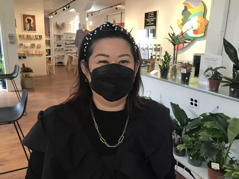 Image: Tran Wills is the owner of Matriarch Mercantile.