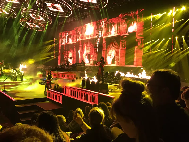 Image: Trans-Siberian Orchestra played Denver's Pepsi Center on November 17, 2018.