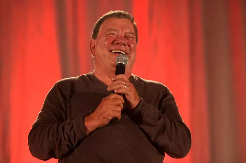 Image: William Shatner will answer fan questions at StarFest 2019.