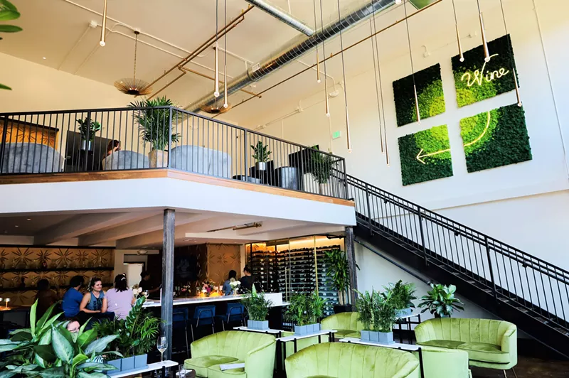 Image: The second-level offers a space for groups and events.