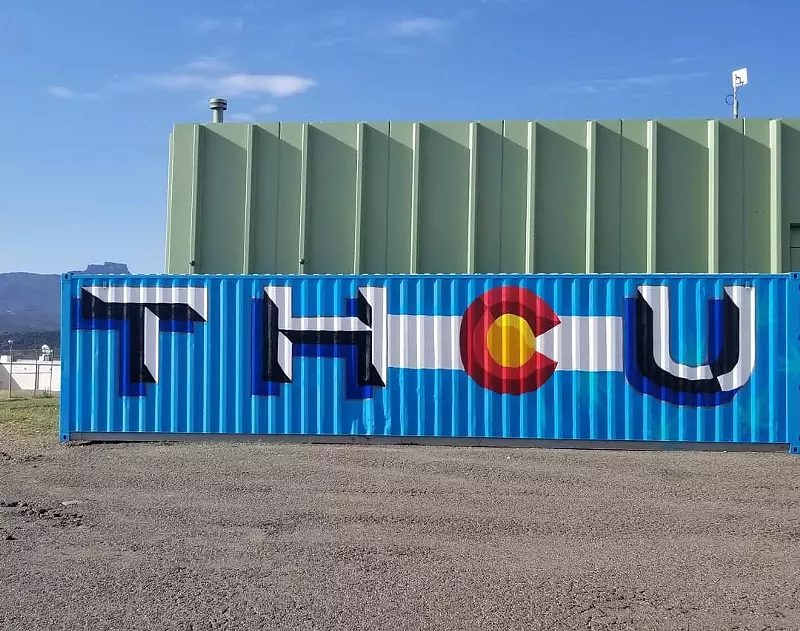 Image: Trinidad's Higher Calling U, one of the first dispensaries to open in the southern Colorado border town.