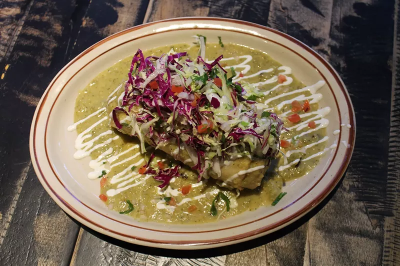 Image: You've been waiting for Los Chingones to do a chimichanga.