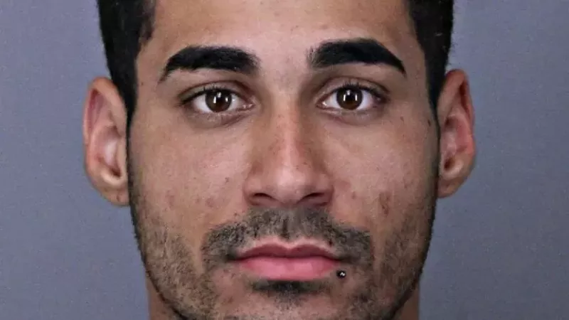 Image: A booking photo of Rogel Aguilera-Mederos.