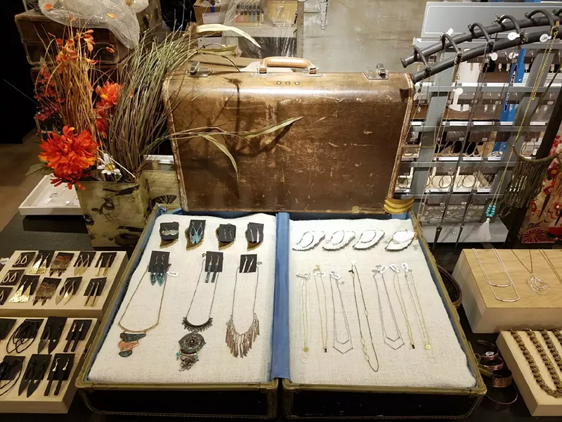 Image: Trunk Nouveau's first monthly trunk show shows off Crow Jane Jewelry.