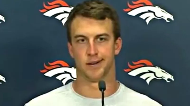 Image: Trevor Siemian at a post-game press conference trying to explain the unexplainable.