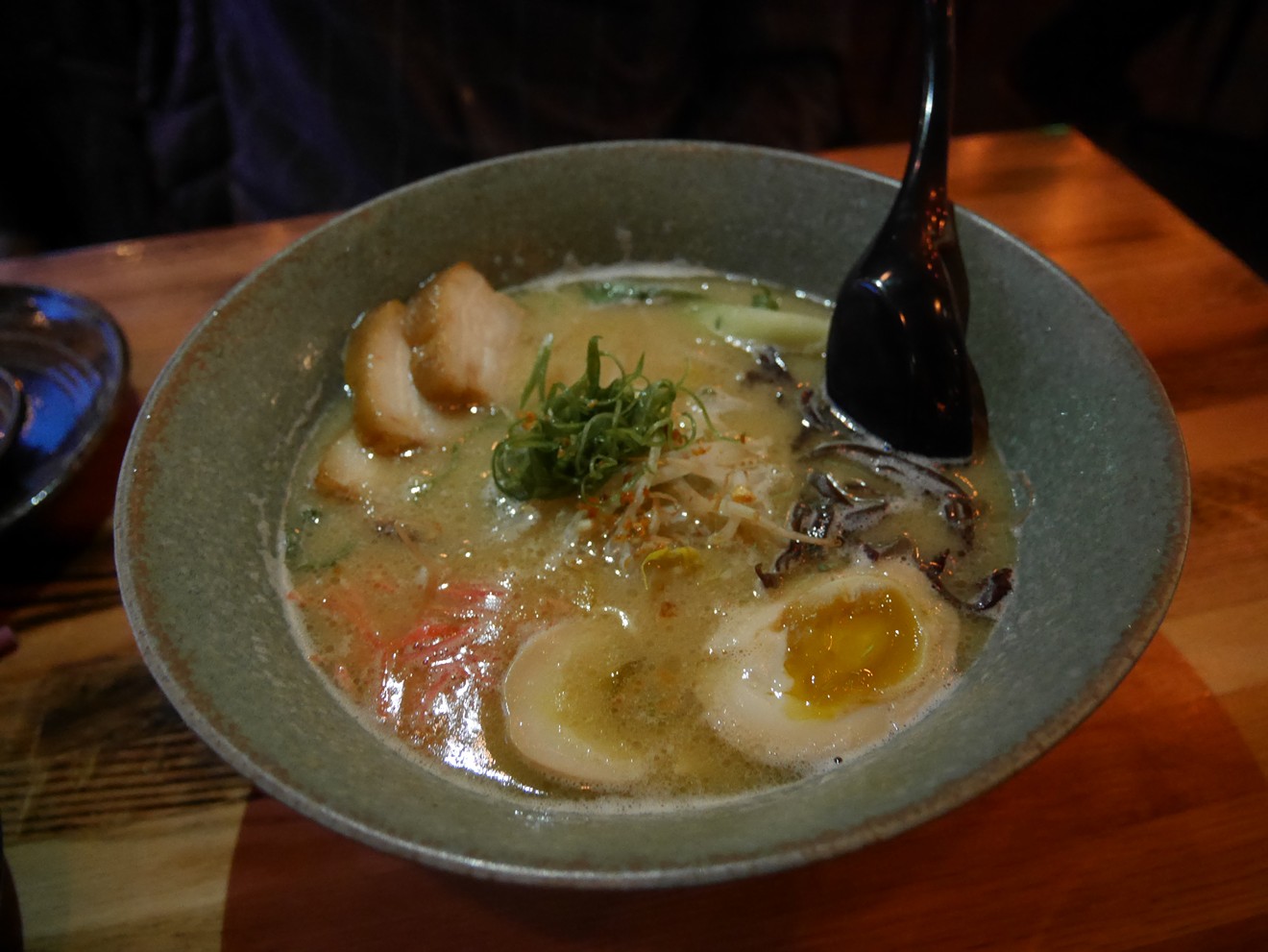 Tonkostu ramen is a hearty way to stretch your dining dollars.