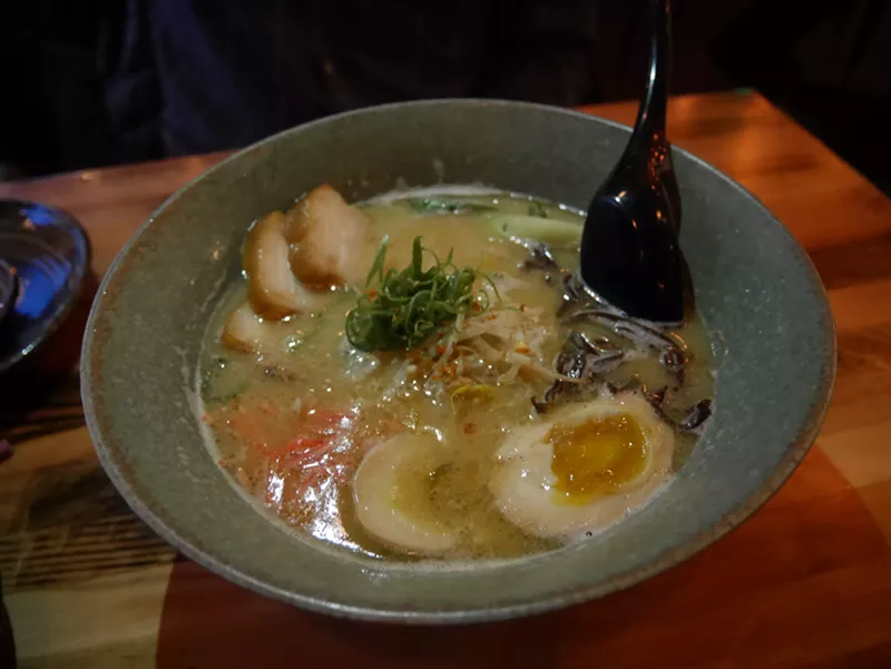 Image: Tonkostu ramen is a hearty way to stretch your dining dollars.
