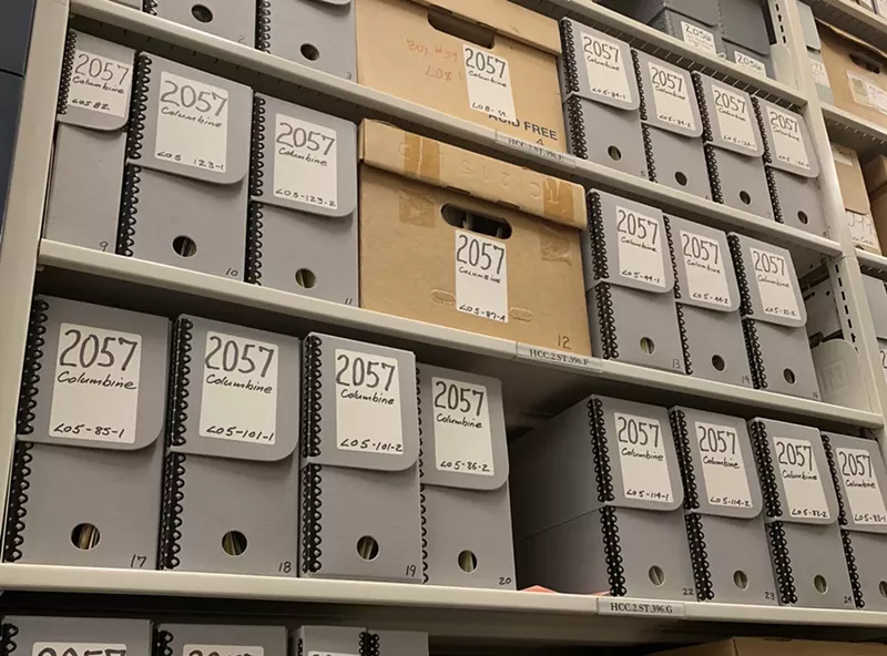 Image: The Columbine archives at the History Colorado Center.