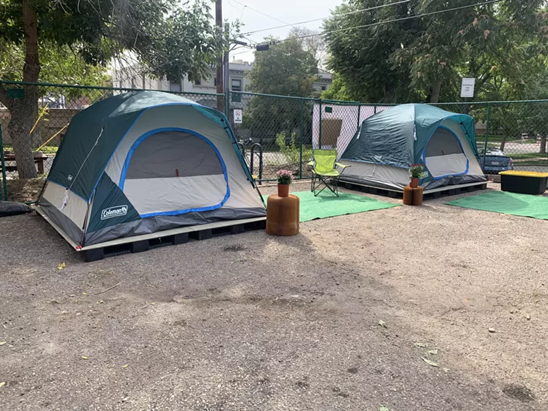Image: The safe camping site initiative in Denver is close to becoming a reality.