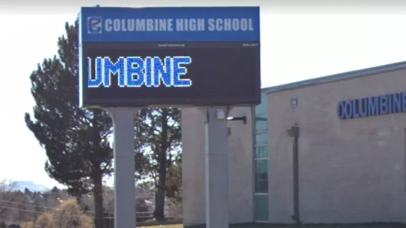 Image: Columbine High School is experiencing its second COVID-19 outbreak this month.