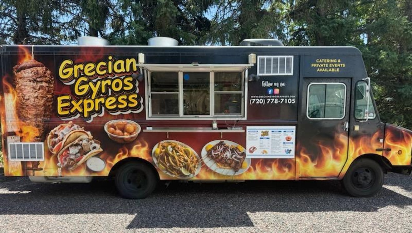 Denver Food Truck Grecian Gyros Express Serves Chicago-Style Greek Eats
