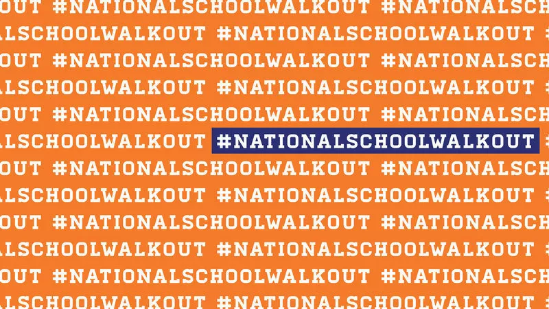 A graphic on a Change.org petition calling for a school walkout day on April 20, the nineteenth anniversary of the attack on Columbine High School in Littleton. - CHANGE.ORG