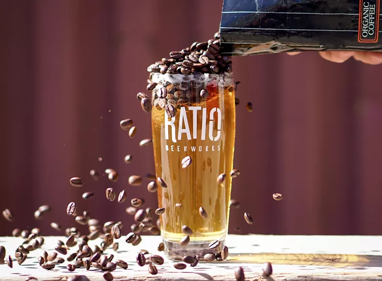 Ratio Beerworks brings back its Cool Beans Coffee Festival — "a grand celebration of beer, coffee and coffee beers" — from 10 a.m. to 1 p.m. March 10. - RATIO BEERWORKS