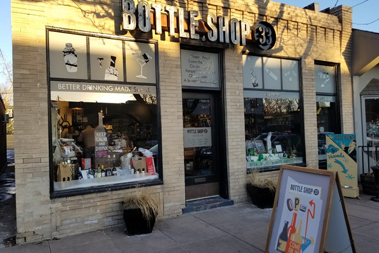 Get your boozy needs in a neighborhood setting at Bottle Shop 33. - KRISTA KAFER