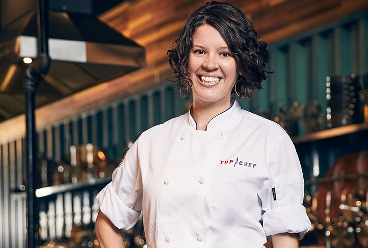 Carrie Baird is back in the kitchen. - TOMMY GARCIA, BRAVO