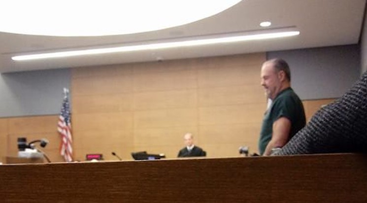 Stephen Nalty at his sentencing hearing on December 6. - ERIC VERLO