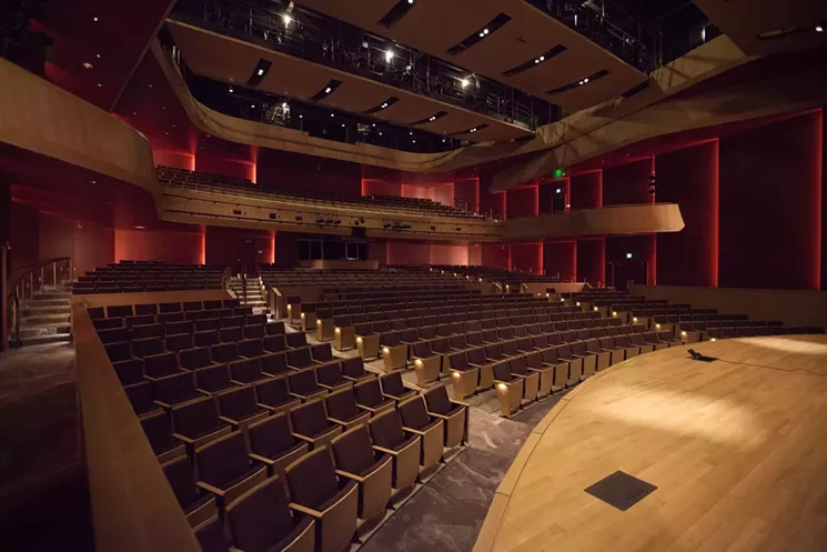 The Shockley-Zalabak Theater at the Ent Center for the Arts. - COURTESY OF THE UNIVERSITY OF COLORADO COLORADO SPRINGS