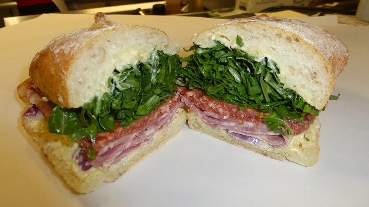 This Curtis Park Deli sandwich will soon be available on East Sixth Avenue. - KEN HOLLOWAY