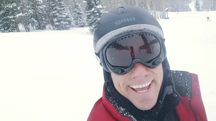 Barry Farah on the Colorado slopes. - FACEBOOK