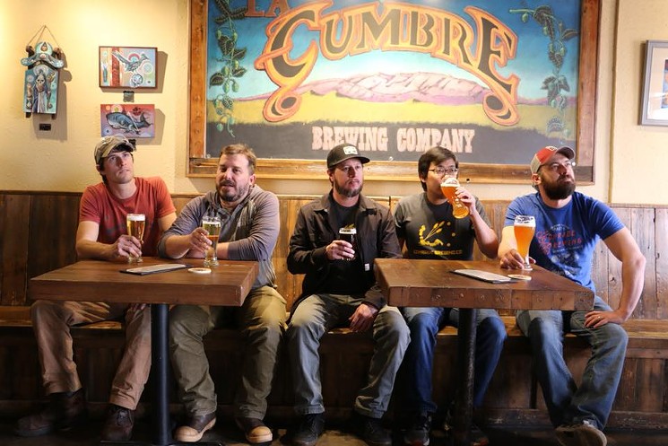The crew from Comrade Brewing and New Mexico's La Cumbre teamed up on  an IPA. - COMRADE BREWING
