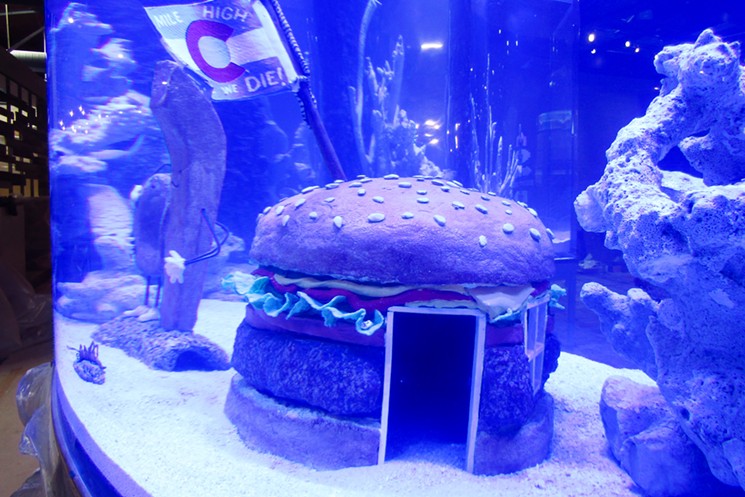 Some lucky fish will get to live inside a Cricket Burger. - MARK ANTONATION