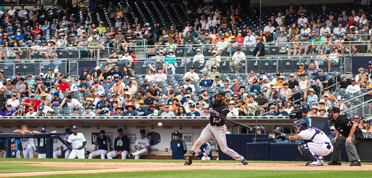 The beard: long enough to draw in the power, not so long that it interferes with the swing. - STEVE LATHROP AT FLICKR