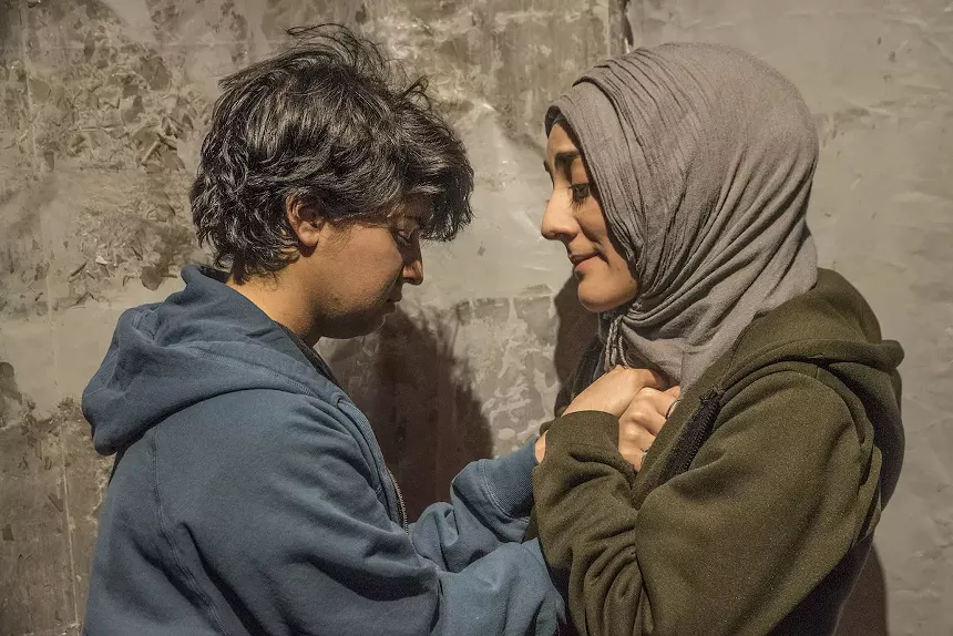 A scene from the world premiere of Mia McCullough's Wisdom From Everything, produced by Local Theater Company and directed by Seema Sueko. - LOCAL THEATER COMPANY