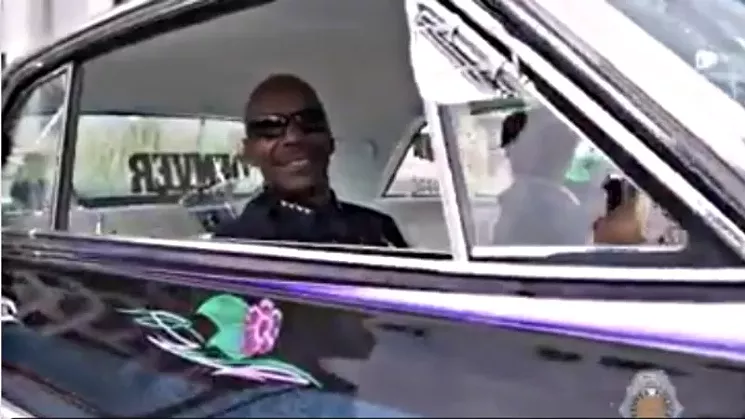 In 2016, Denver Police Chief Robert White appeared in "Ain't Too Cool," a Denver Police Department video. - DENVER POLICE DEPARTMENT VIA YOUTUBE