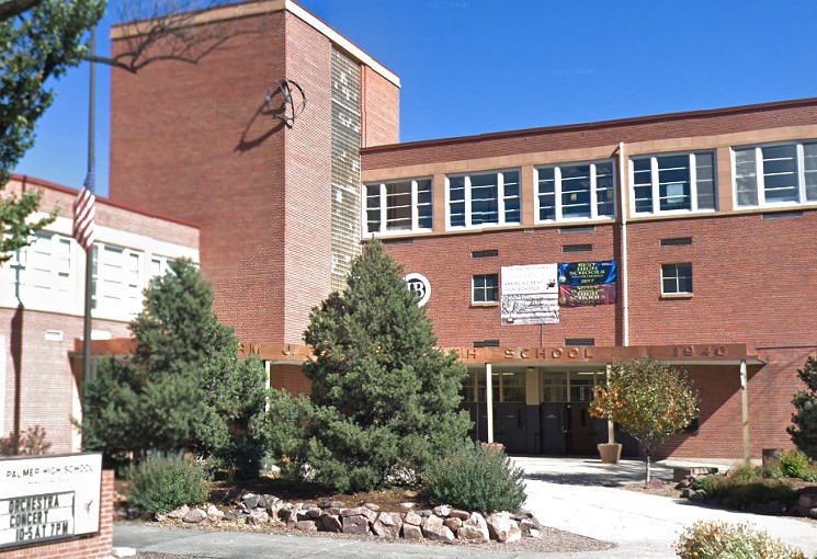 Palmer High School in Colorado Springs. - GOOGLE MAPS