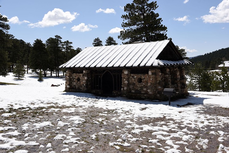 The Denver Mountain Parks system includes historic structures. - ANTHONY CAMERA