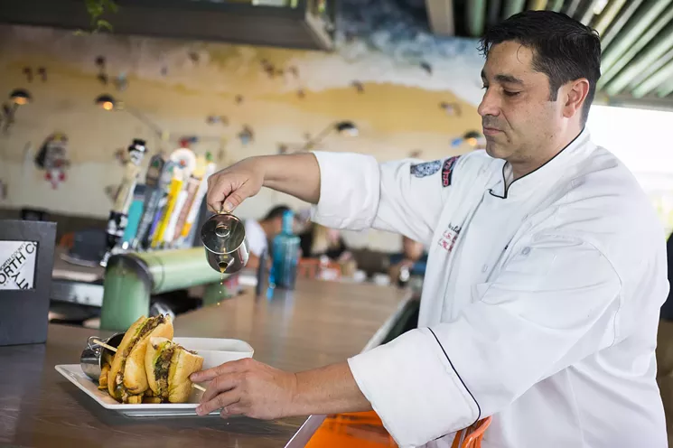 North County chef/proprietor Serling Robinson is launching Officers Club next door. - DANIELLE LIRETTE
