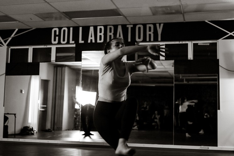 A dancer at Collabratory. - COLLABRATORY