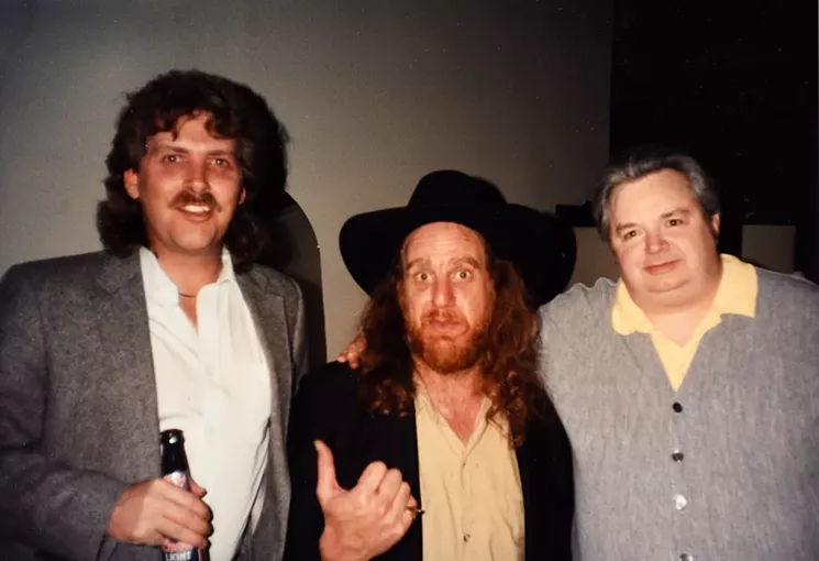 After moving to Colorado, Ken Mueller (right) began buying restaurants, bars and clubs. - COURTESY OF URIEL AKIVA