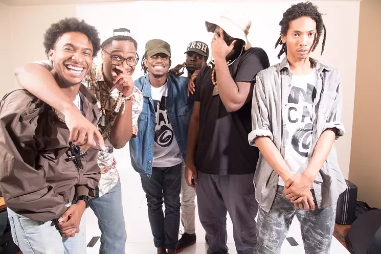 Andre Carbonell also performs with hip-hop collective Cap 6, which originated in Tallahassee, Florida. - 3RD EYE PHOTOGRAPHY