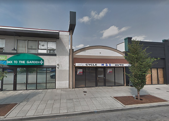 If approved, Denver Vape and Play would be located in an old auto-repair store. - GOOGLE MAPS SCREENSHOT