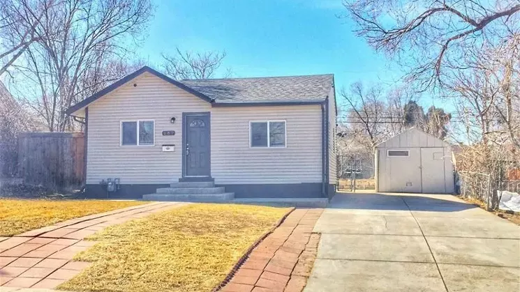 This two-bedroom, one-bath home at 957 South Perry Street was priced in June at $284,950. Click to see the complete listing. - HOMESNAP