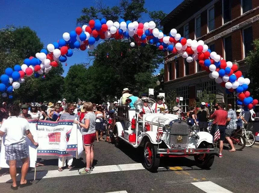 Size is patriotic the Highland Fourth of July parade and picnic. Go yuuuuuge. - COURTESY HIGHLAND 4TH OF JULY PARADE (ANNUAL EVENT) FACEBOOK