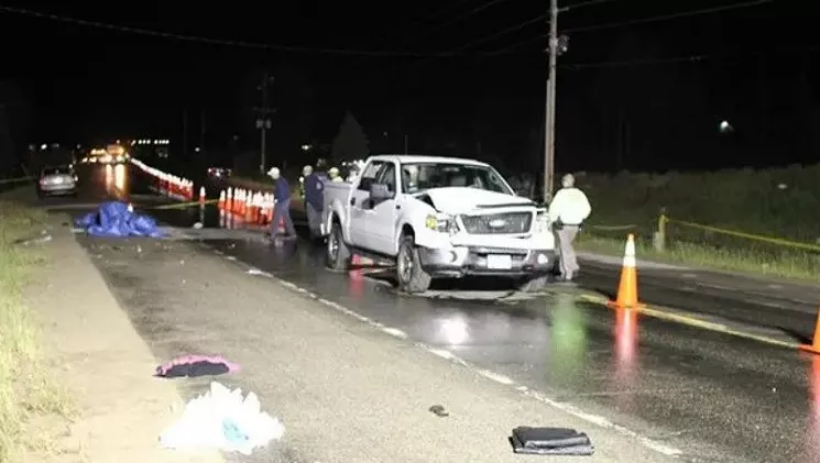 A photo from the scene of a fatal July 4, 2013, crash in Grand Lake. - 9NEWS FILE PHOTO