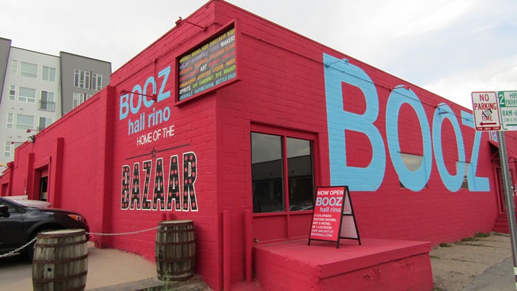 Booz Hall is Denver's first booze collective. - MARK ANTONATION