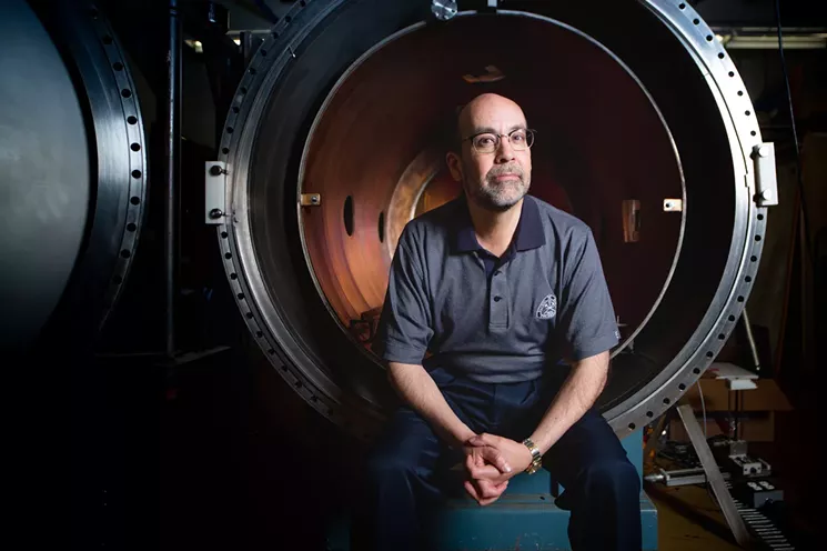 Angel Abbud-Madrid is the director of the Center for Space Resources at the Colorado School of Mines. - JAKE HOLSCHUH