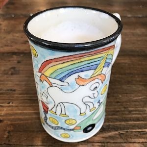 The farting unicorn mug. - TOM EDWARDS