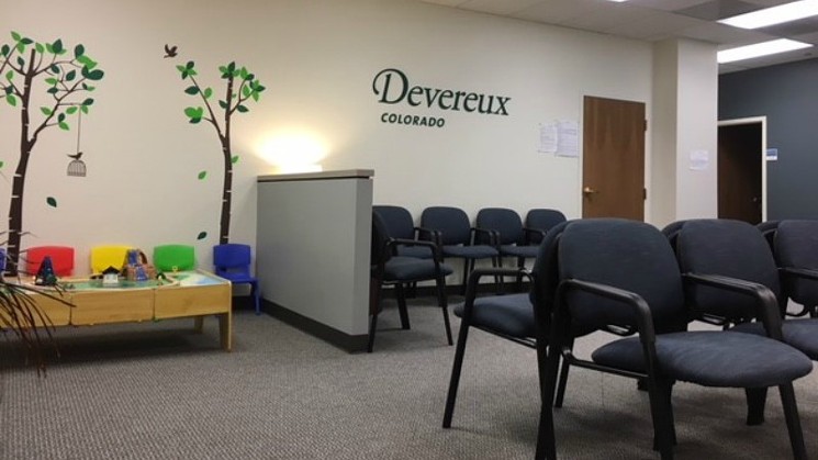 The waiting room at Devereux's Denver facility. - PHOTO COURTESY OF DEVEREUX COLORADO